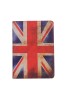 Apple iPad 2/3/4 360 Rotaing Pu Leather with Viewing Stand Plus Free Stylus Case Cover for Apple iPad 2-Union Jack